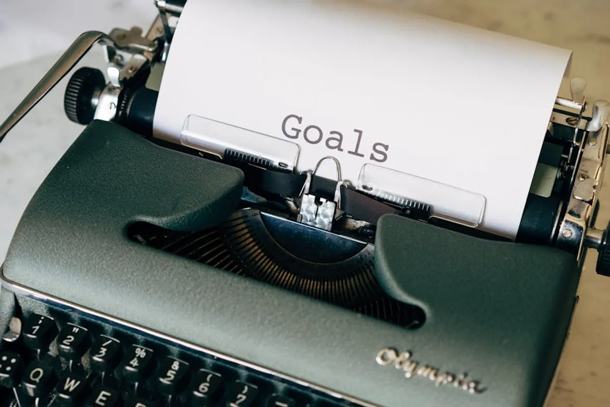 Goal Setting Checklist for a Fresh Start